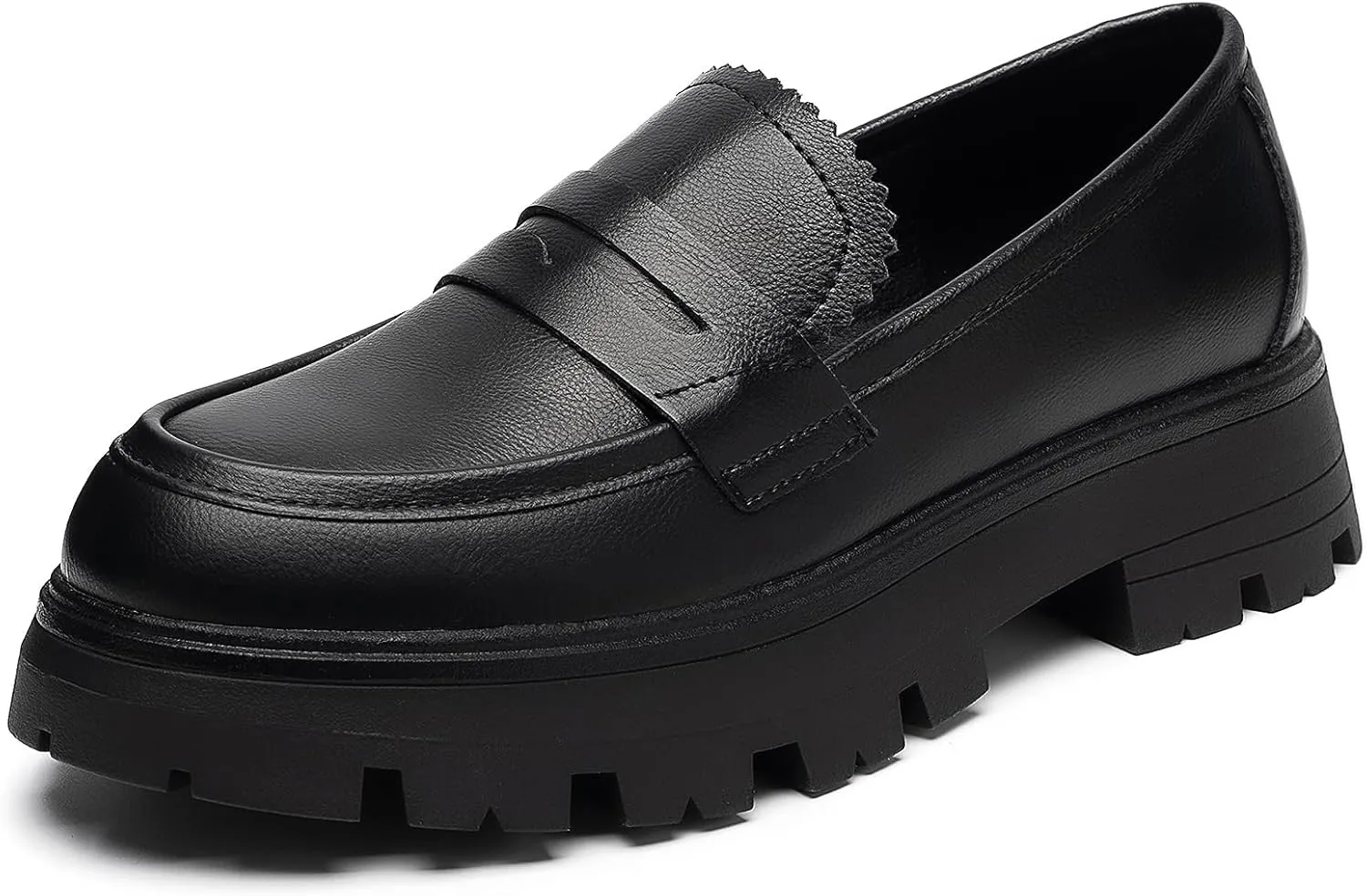 Cestfini Platform Chunky Loafers for Women
