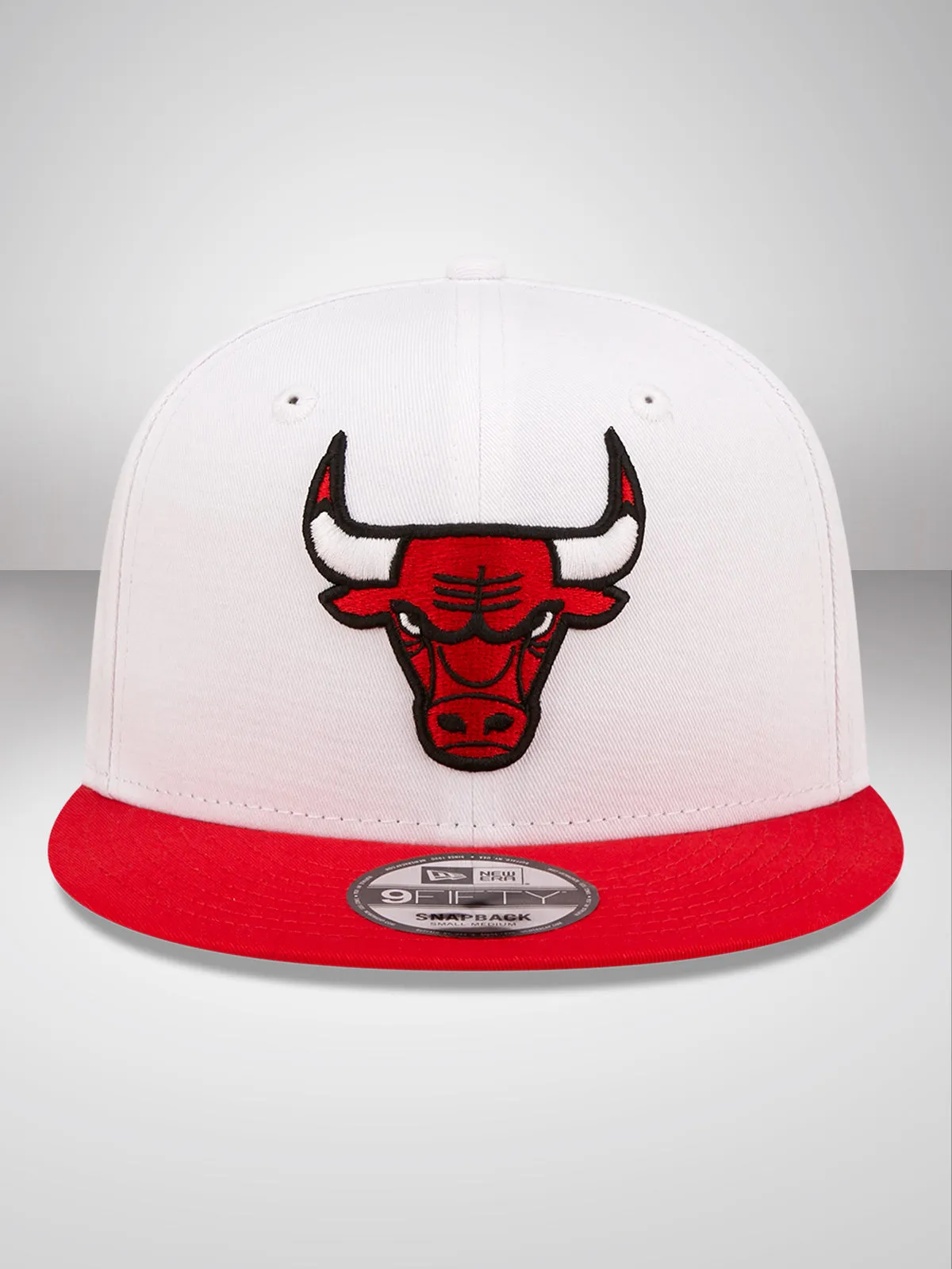 Chicago Bulls White Crown Team White 9FIFTY Snapback Cap
