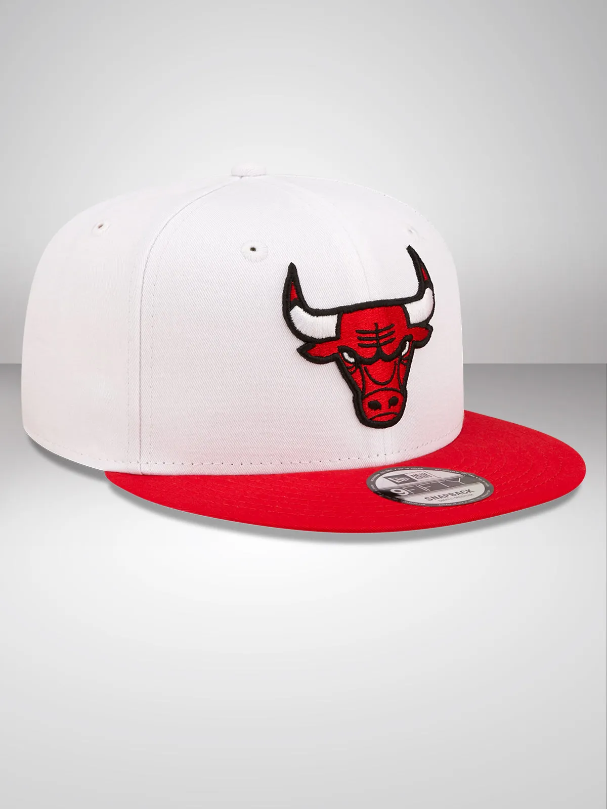 Chicago Bulls White Crown Team White 9FIFTY Snapback Cap