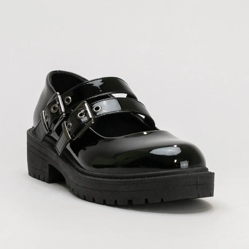 Chunky Patent Mary-Jane _ 160315