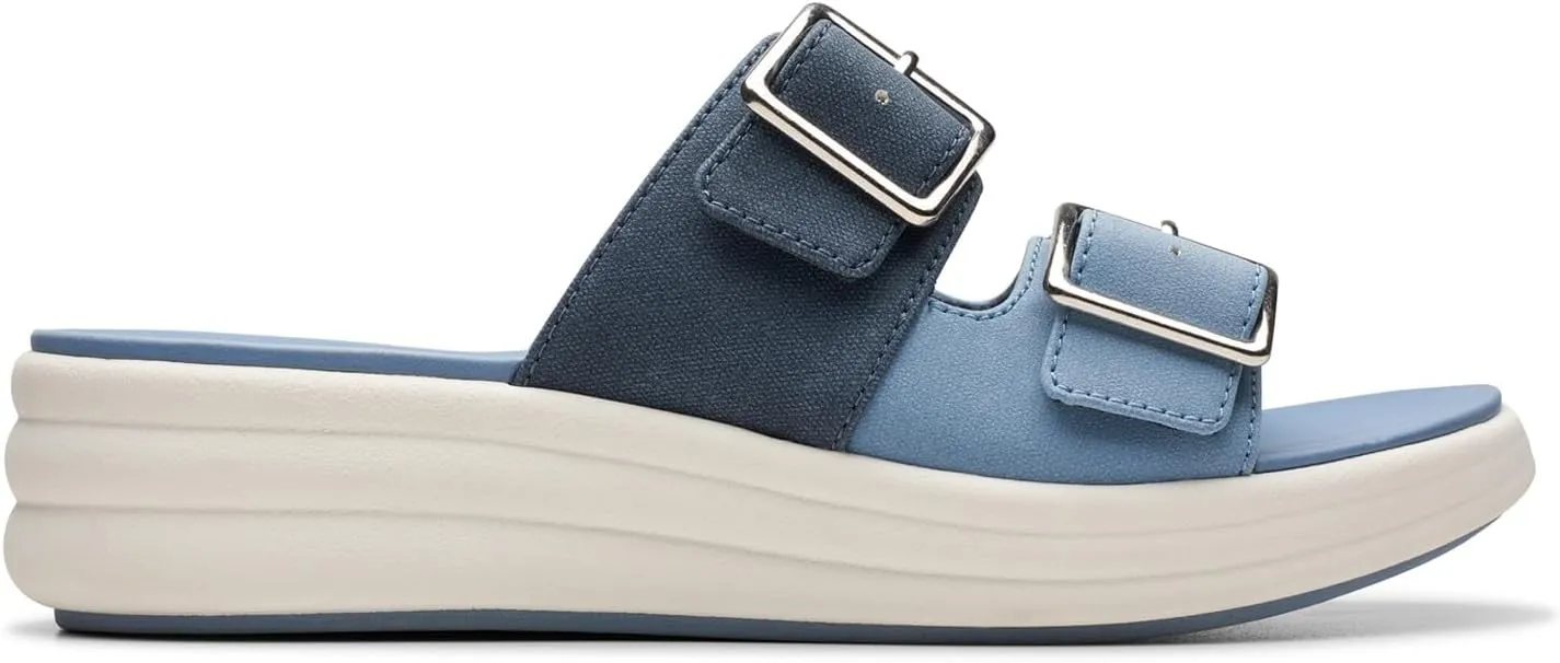 Clarks Women's Drift Buckle Slide Sandal