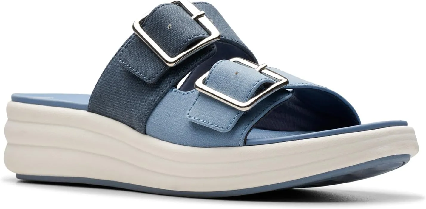Clarks Women's Drift Buckle Slide Sandal