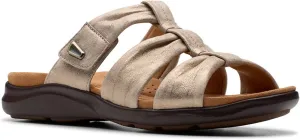 Clarks Women's Kitly Slide Flat Sandal