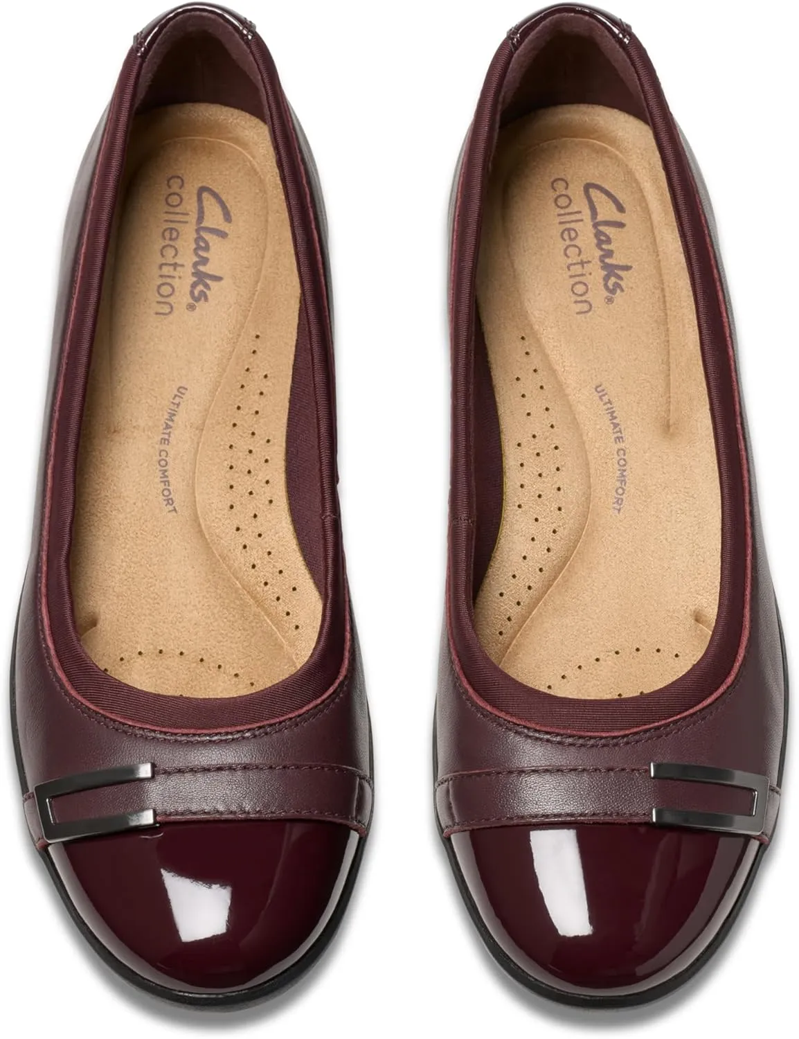 Clarks Women's Meadow Rose Ballet Flat