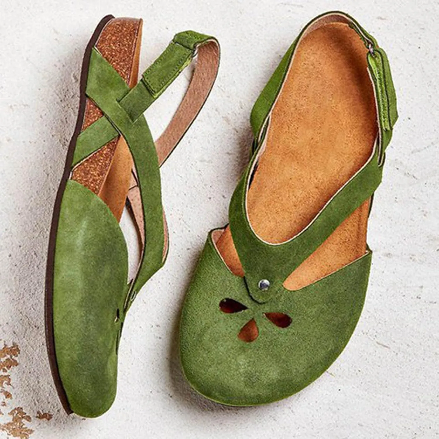Closed Toe Sandals Women Comfortable Flat Sandals Dressy Summer Sandal Fisherman Sandals Everyday Walking Shoe