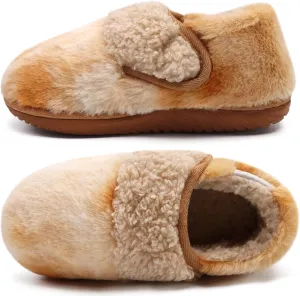 COFACE Women House Slippers Memory Foam Fluffy Slippers Ladies House Shoes Indoor Outdoor