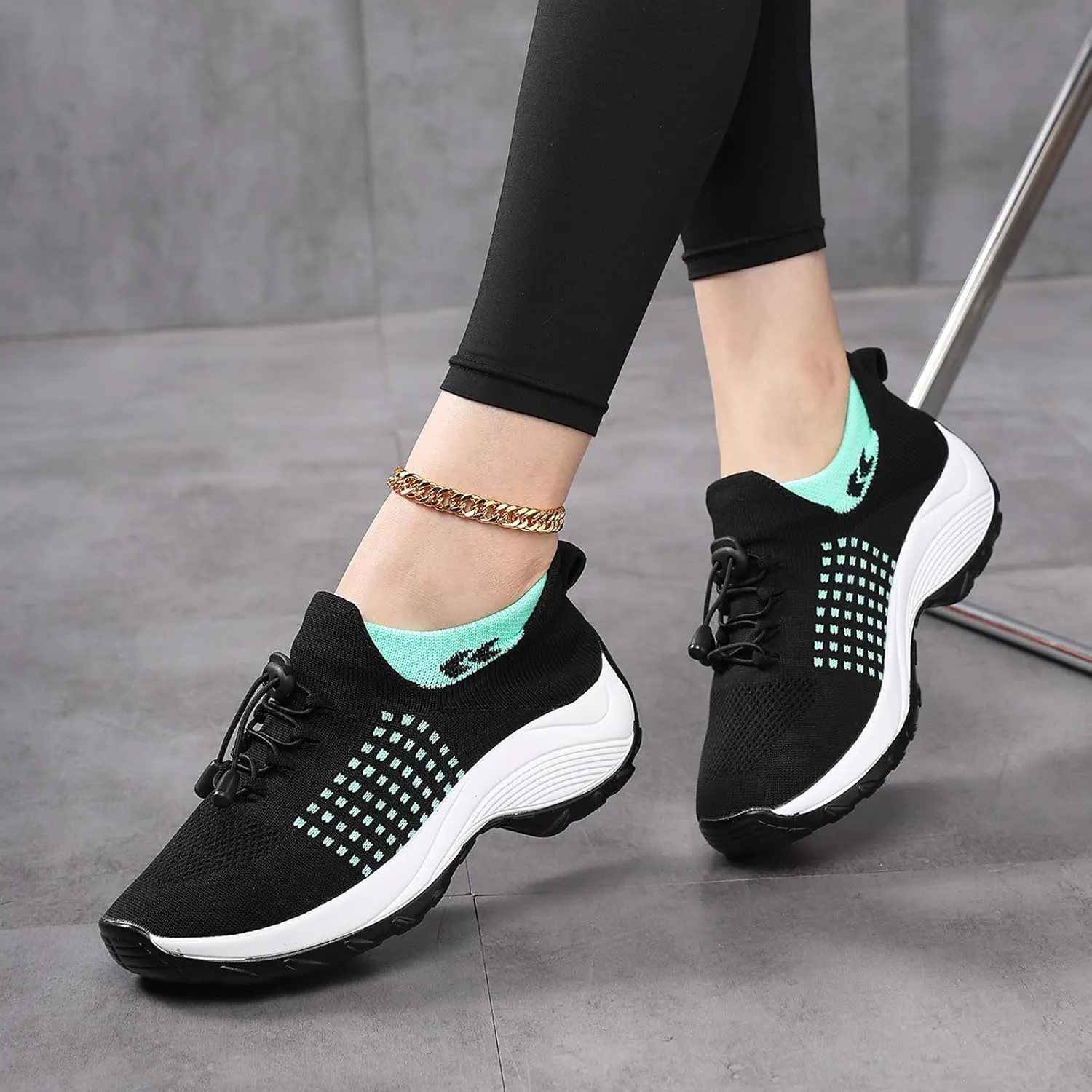 Comfort Wear Orthowear Shoes for Women Orthopedic Shoes Comfortable Walking Sneakers Breathable Non Slip Ortho Stretch Cushion Shoe Lightweight Casual Footwear Water Resistant Mesh Sneakers Outdoor