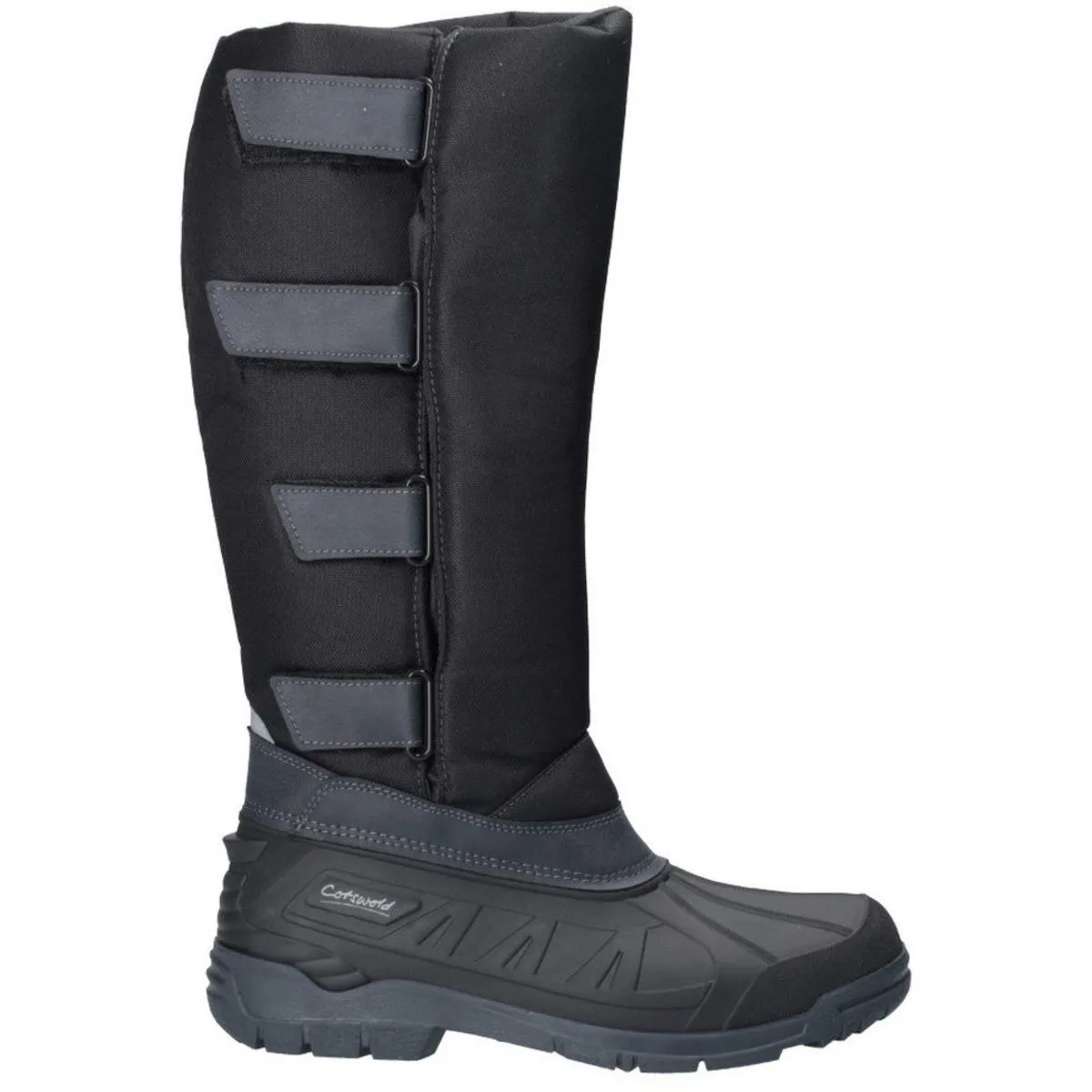 Cotswold Kemble Short Wellington Boot Black