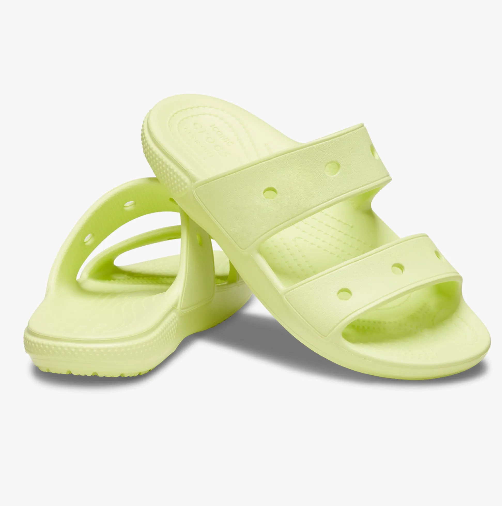 Crocs 206761-3U4 CLASSIC SANDAL Womens Sandals Lime Zest