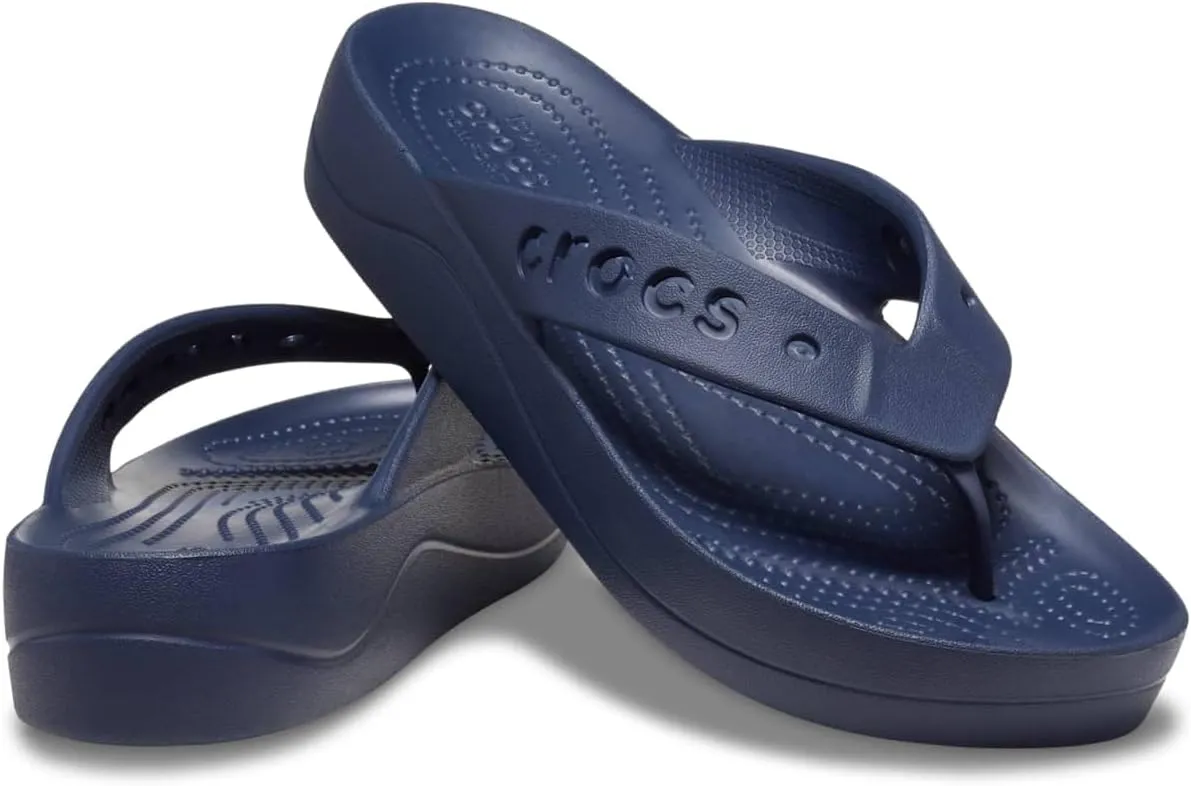Crocs Women's Baya Platform Flip Sandal