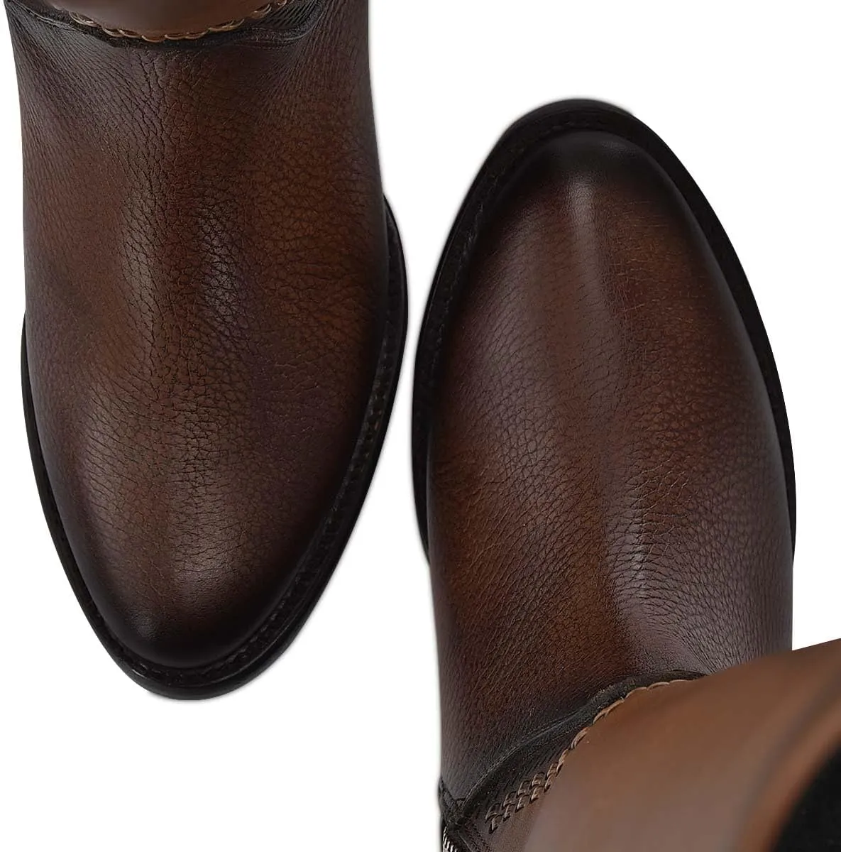Cuadra Women's Tall Boot with Bovine Leather, Laser Engraving and Perforated Details 1X4IRS