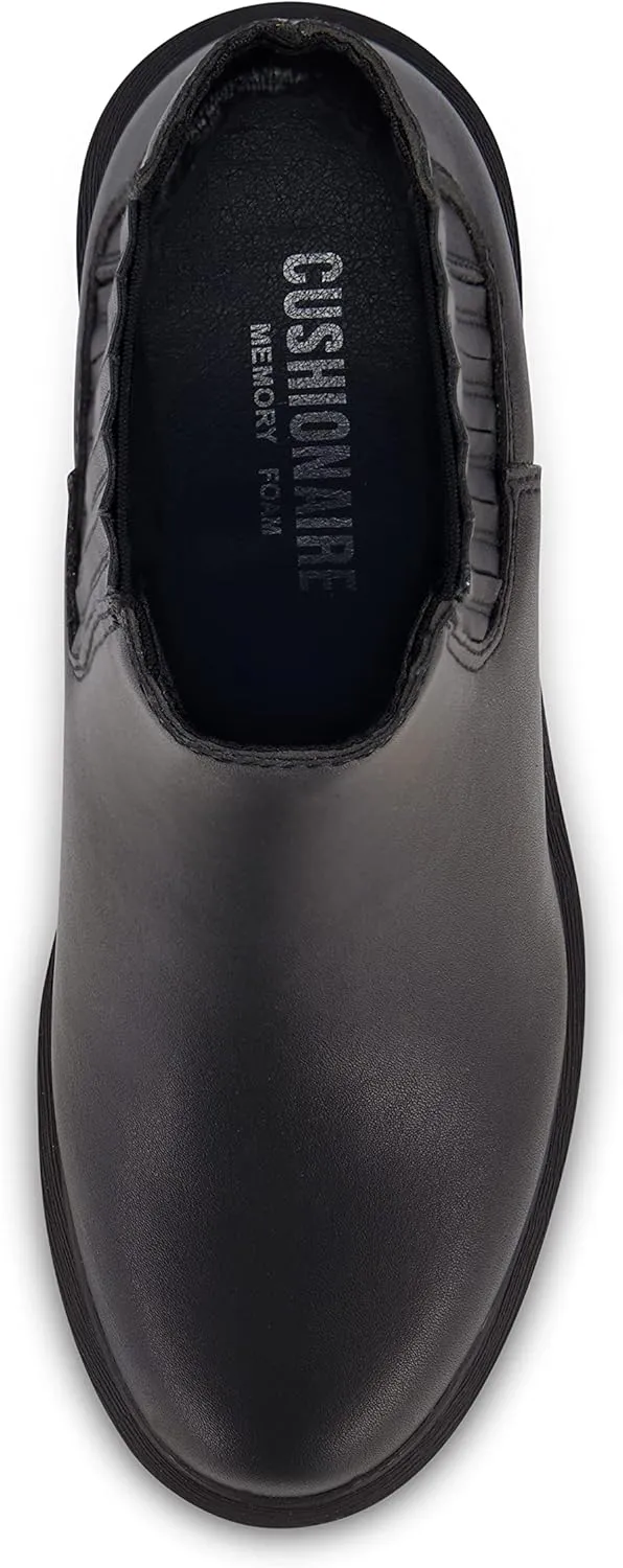 CUSHIONAIRE Women's Beckett chelsea boot  Memory Foam, Wide Widths Available