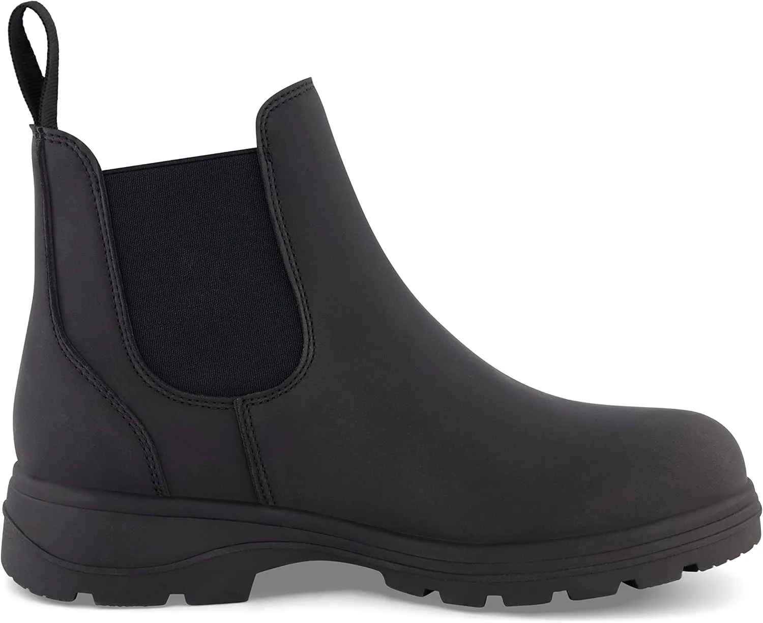 CUSHIONAIRE Women's Britain slip on chelsea boot  Memory Foam, Wide Widths Available