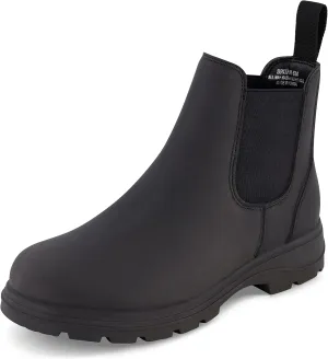 CUSHIONAIRE Women's Britain slip on chelsea boot  Memory Foam, Wide Widths Available