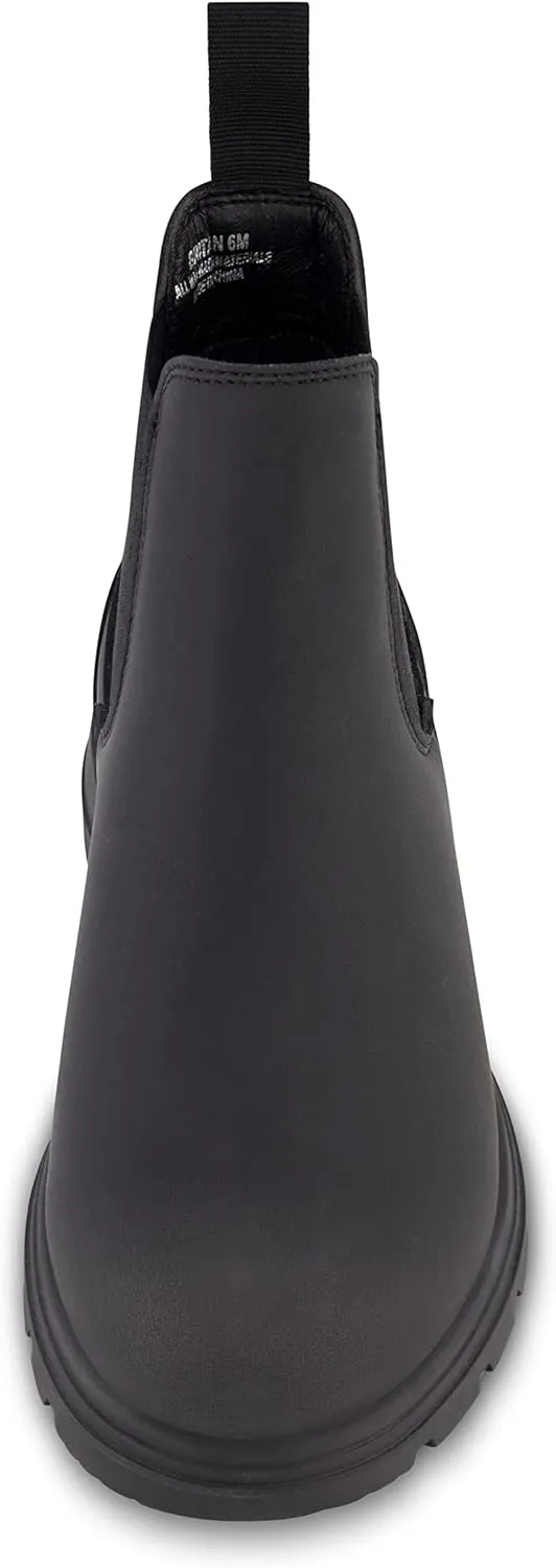 CUSHIONAIRE Women's Britain slip on chelsea boot  Memory Foam, Wide Widths Available