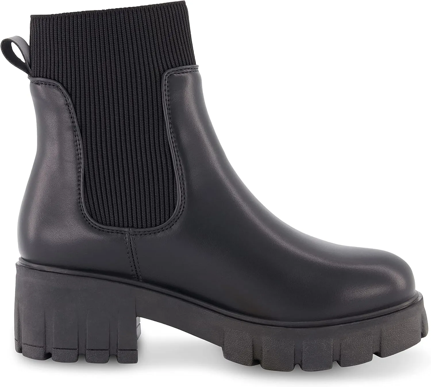 CUSHIONAIRE Women's Sparks slip on chelsea boot  Memory Foam, Wide Widths Available