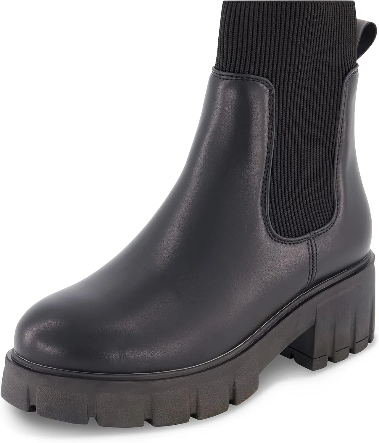 CUSHIONAIRE Women's Sparks slip on chelsea boot  Memory Foam, Wide Widths Available