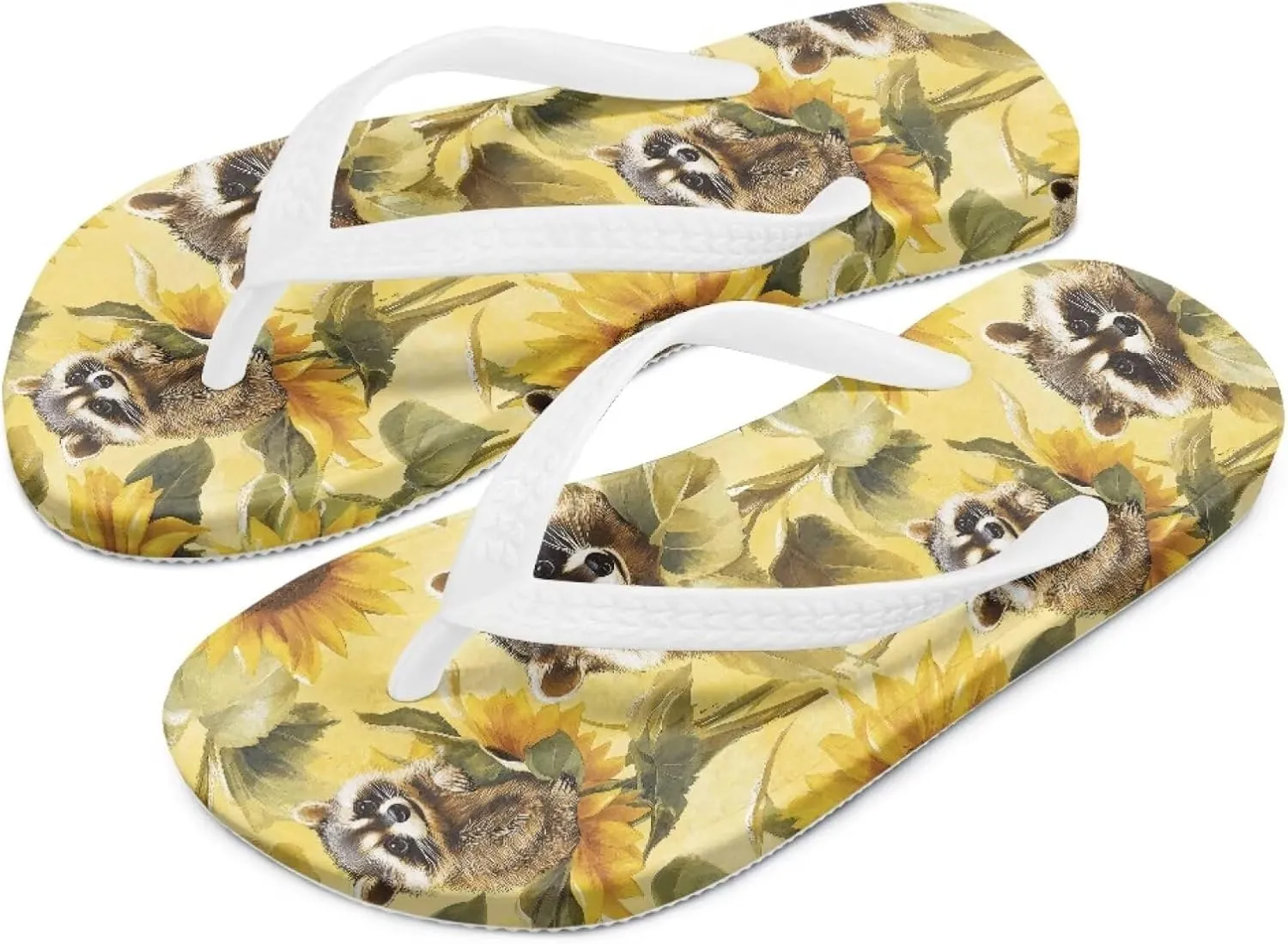 Cute Animal Flip Flop Sandal Water Shoes - Beach Slides Slip-on Quick Dry Thong Sandals for Boys