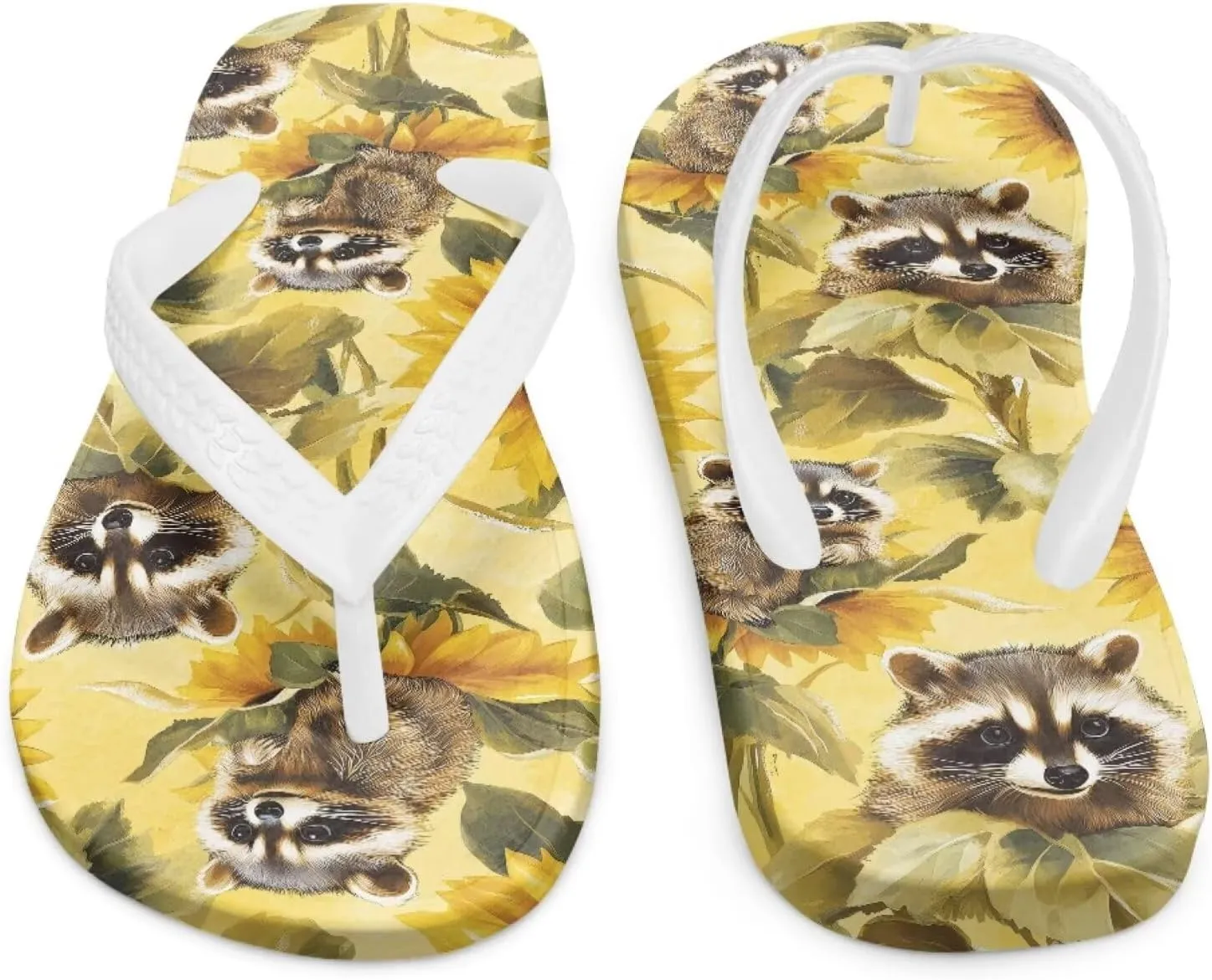Cute Animal Flip Flop Sandal Water Shoes - Beach Slides Slip-on Quick Dry Thong Sandals for Boys