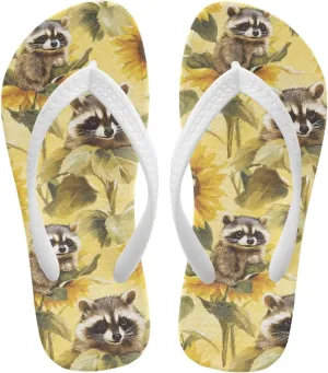 Cute Animal Flip Flop Sandal Water Shoes - Beach Slides Slip-on Quick Dry Thong Sandals for Boys