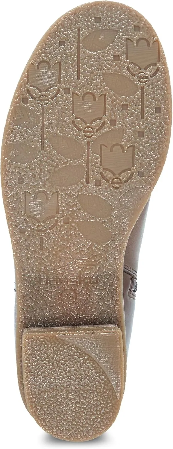 Dansko Daisie Chelsea Boot for Women - Waterproof Leather and Construction with Rubber Outsole and Leather Stacked Heel for Long-Lasting Style in Any Weather