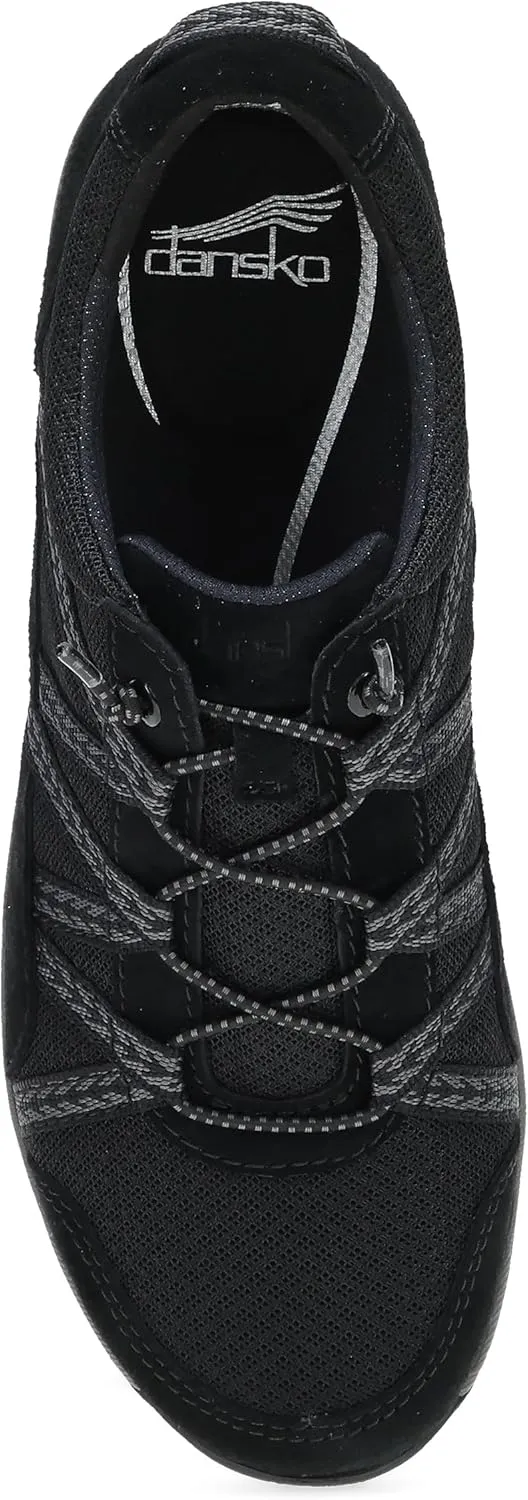 Dansko Harlyn Lightweight Sneaker for Women - Stain Resistant Leather and Nylon Uppers and Arch Support in Flexible Style