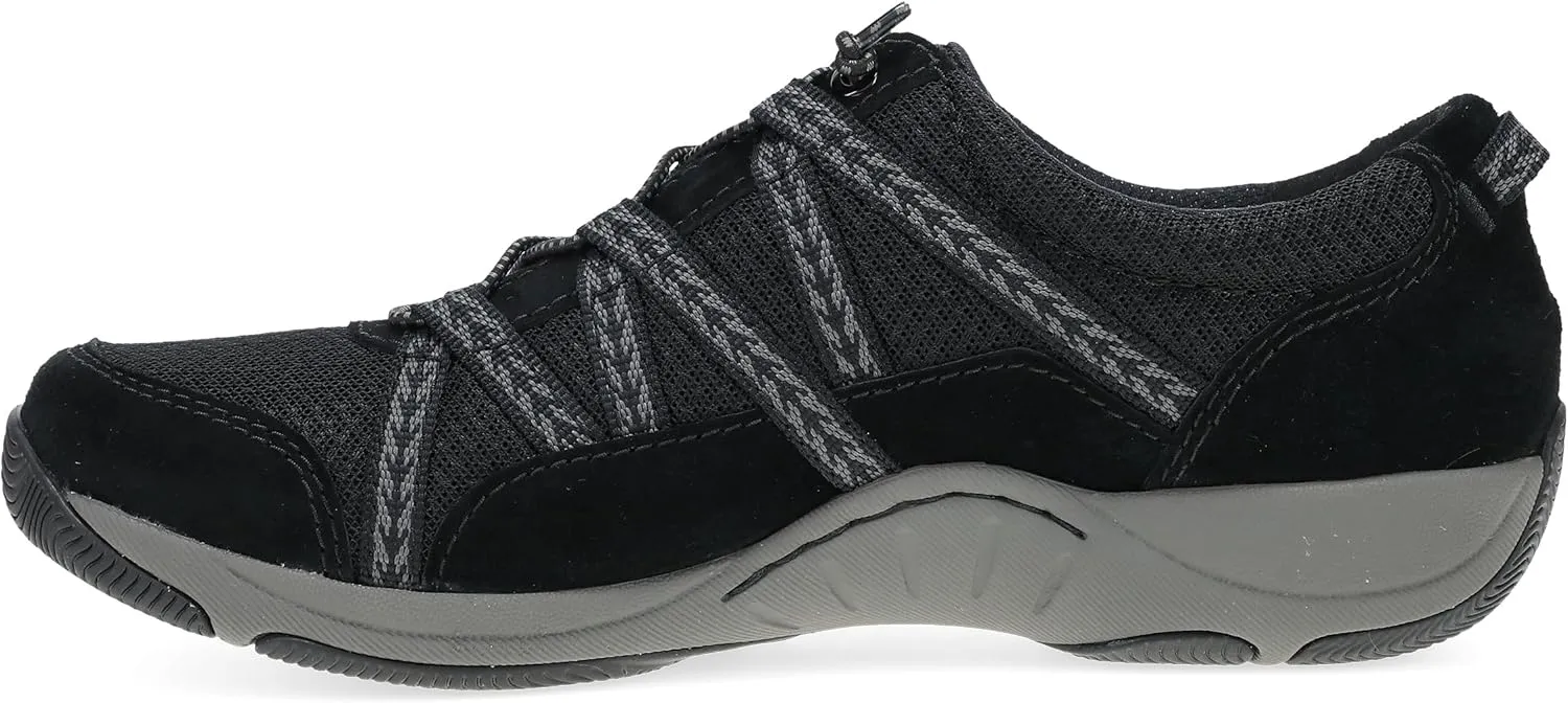 Dansko Harlyn Lightweight Sneaker for Women - Stain Resistant Leather and Nylon Uppers and Arch Support in Flexible Style