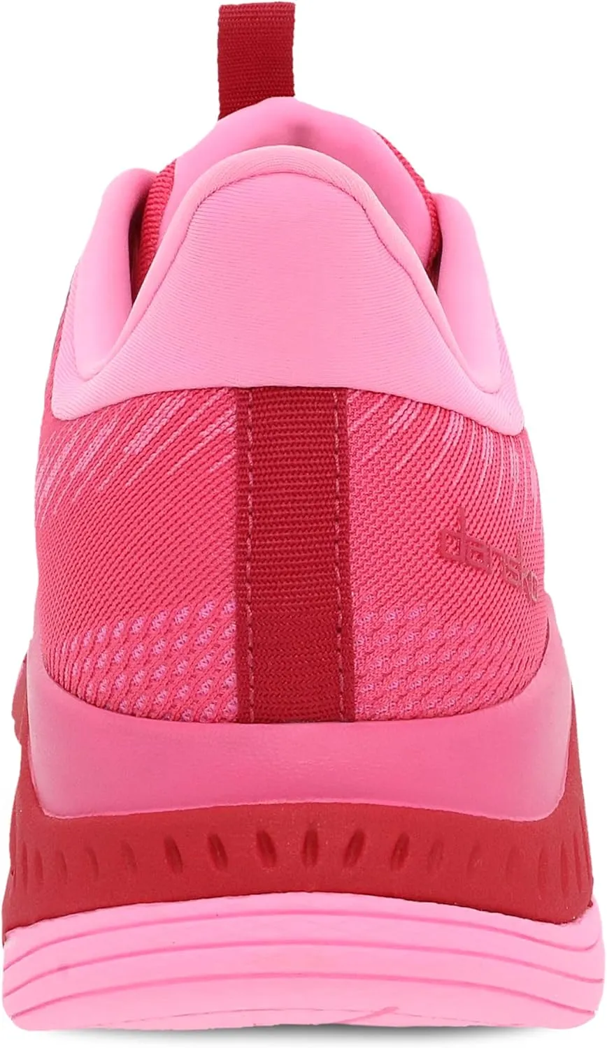 Dansko Peony Women’s Walking Sneakers– Comfortable, Breathable with Arch Support – Stain Resistant with Lightweight Rubber Outsole - Performance Walking Shoe Great for Healthcare
