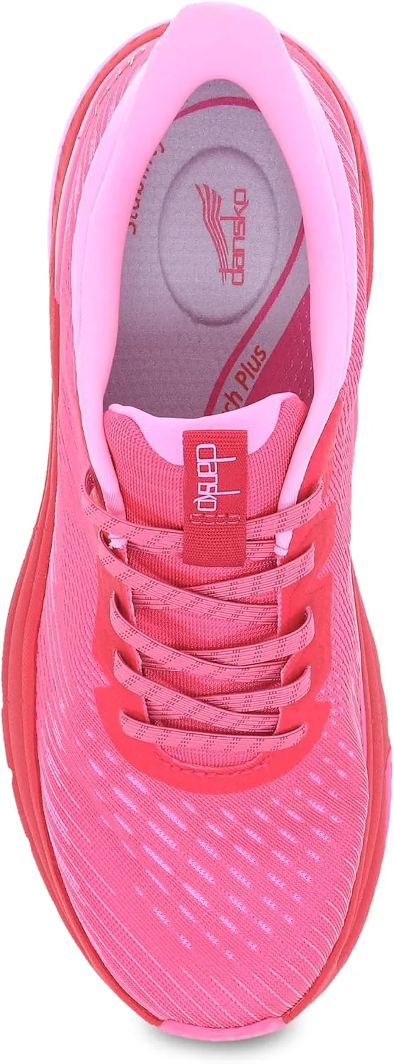 Dansko Peony Women’s Walking Sneakers– Comfortable, Breathable with Arch Support – Stain Resistant with Lightweight Rubber Outsole - Performance Walking Shoe Great for Healthcare