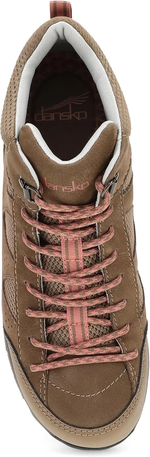 Dansko Perrin Waterproof Outdoor Boot - Comfortable, Breathable Walking Shoes with Arch Support - Stain Resistant Sneakers with Slip-Resistant Rubber Outsole