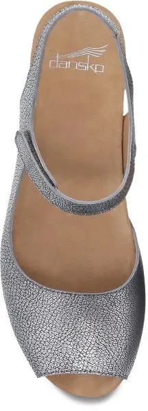 Dansko Pewter Metallic Marcy Womens Sandals 1511-979400