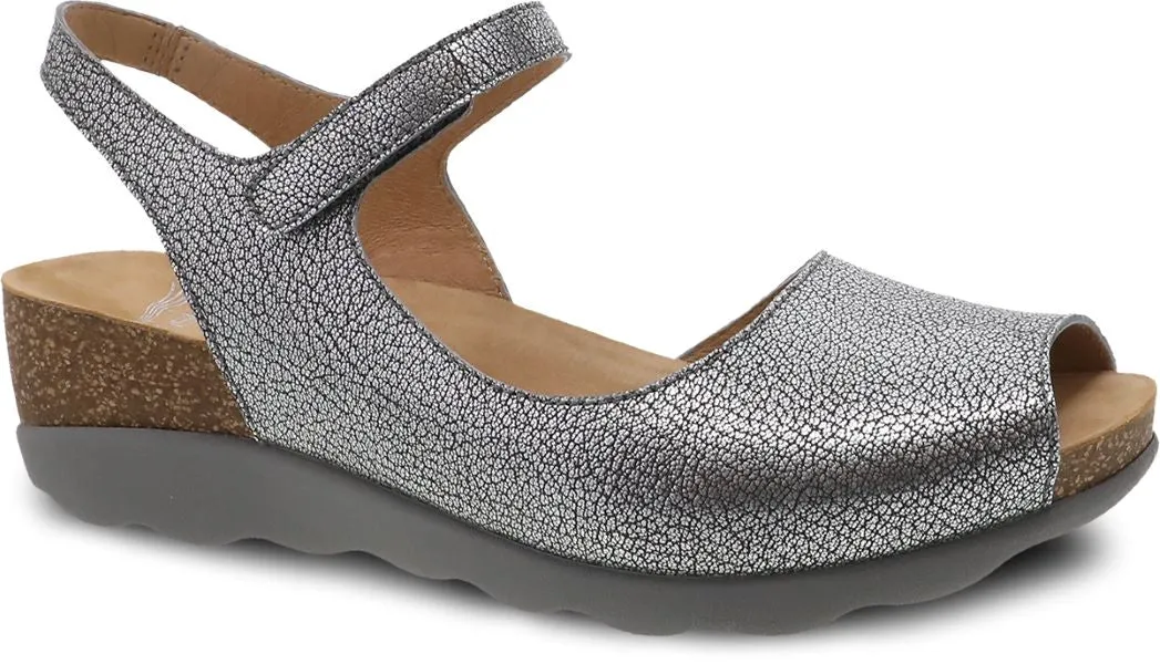 Dansko Pewter Metallic Marcy Womens Sandals 1511-979400