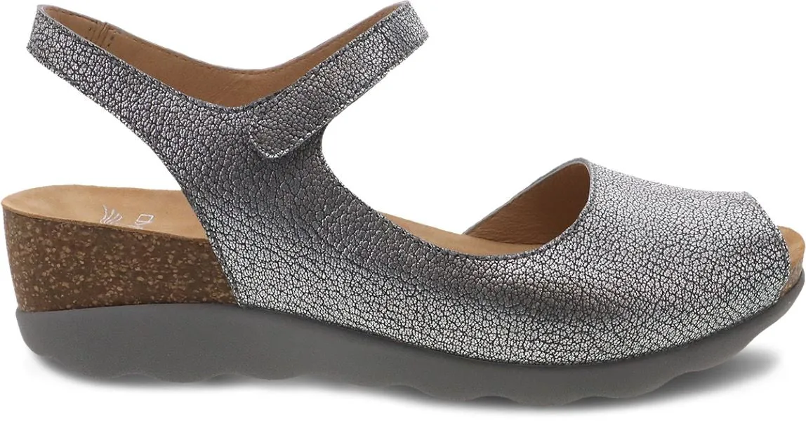 Dansko Pewter Metallic Marcy Womens Sandals 1511-979400