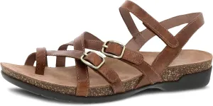 Dansko Roslyn Sandal for Women – Memory Foam and Cork Footbed for Comfort and Arch Support – Lightweight Rubber Outsole for Long-Lasting Wear –Versatile Casual to Dressy Footwear