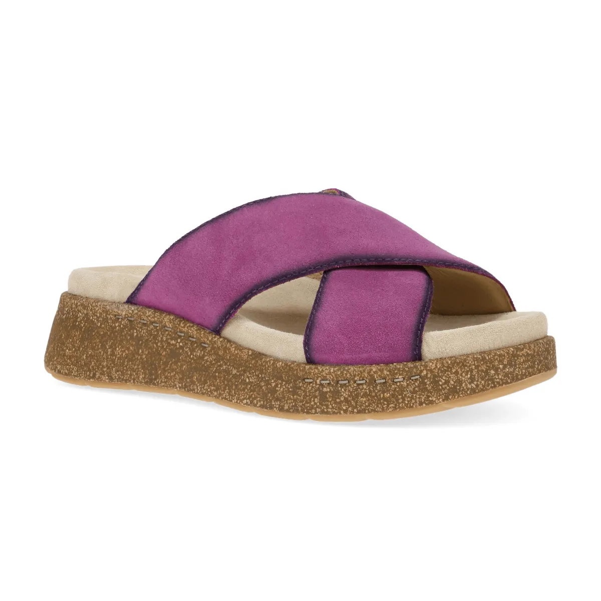 Dansko Women's Bridget Plum Burnished Suede