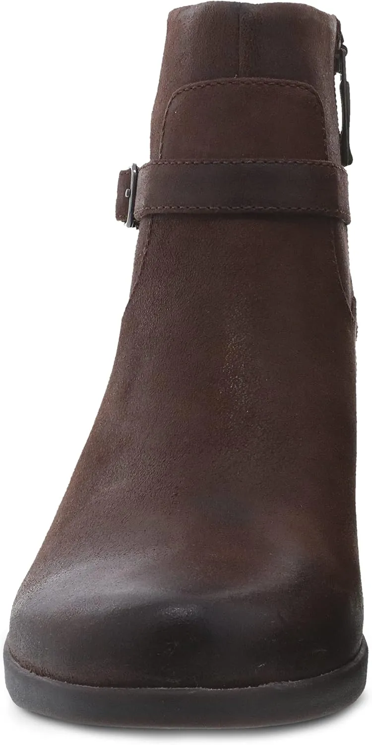 Dansko Womens Cagney Heeled Bootie - comfort, arch support, pull on bootie