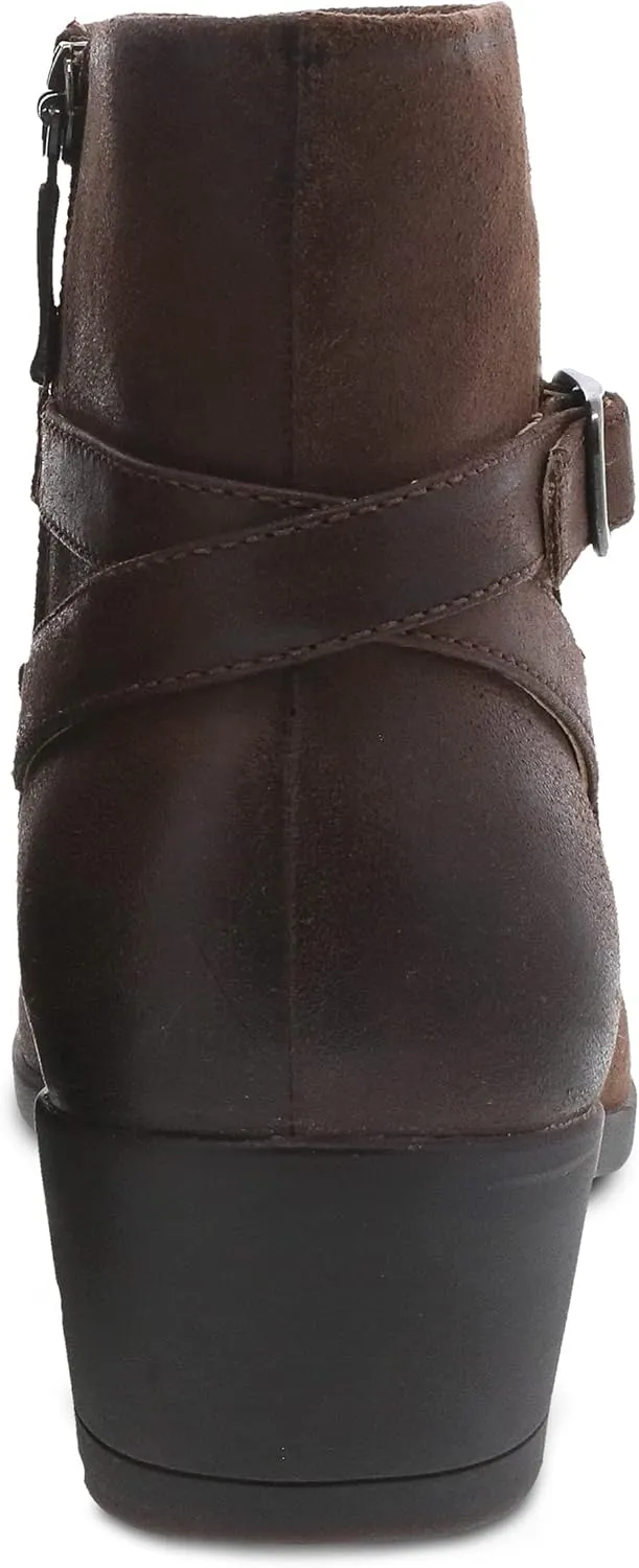 Dansko Womens Cagney Heeled Bootie - comfort, arch support, pull on bootie
