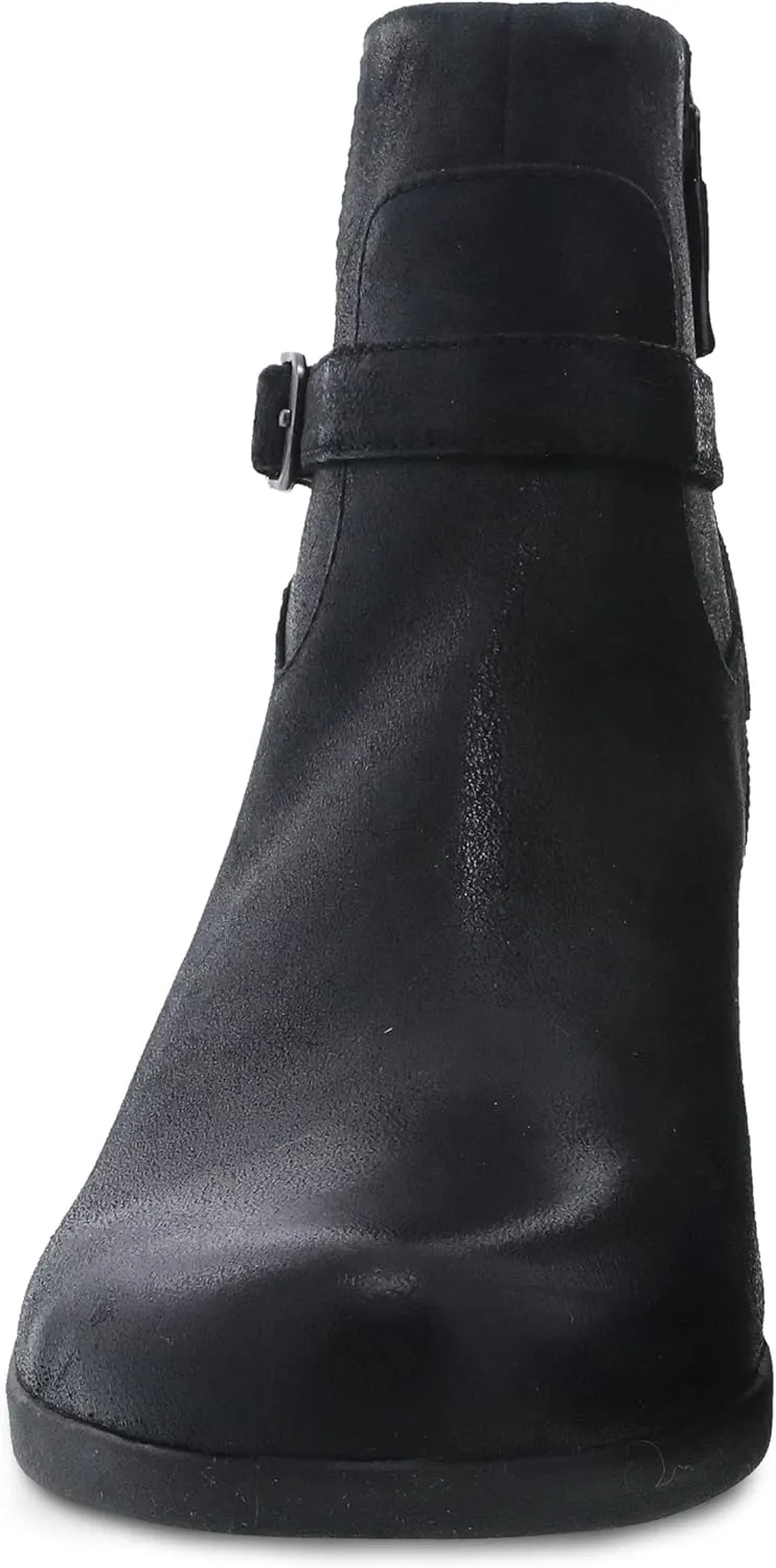 Dansko Womens Cagney Heeled Bootie - comfort, arch support, pull on bootie