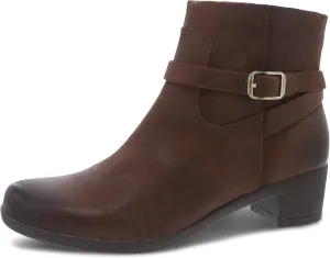 Dansko Womens Cagney Heeled Bootie - comfort, arch support, pull on bootie