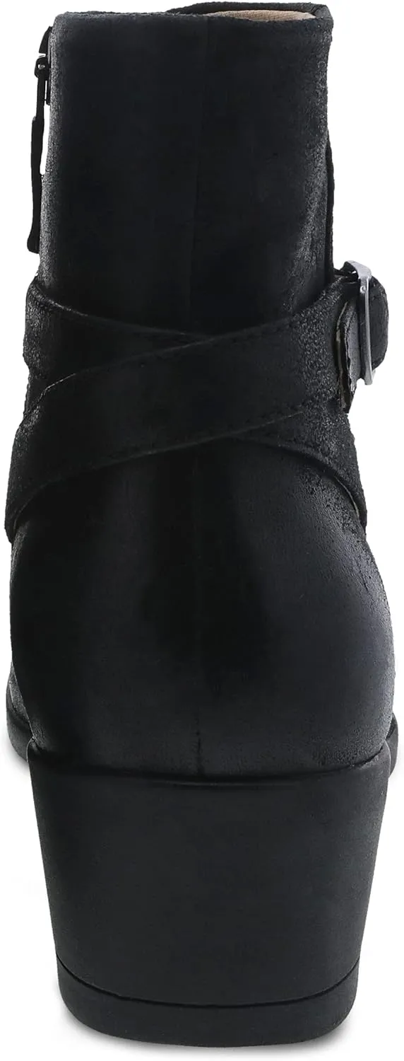 Dansko Womens Cagney Heeled Bootie - comfort, arch support, pull on bootie