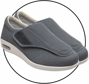 Diabetic Shoes for Men Extra Wide Width Adjustable Closure Walking Shoes Lightweight Loafer Slip On Boat Wide Fit Trainers Men Slip-on Sneakers for Men