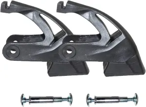 DIY Roller Skate Brakes Block Pad, Universal Skating Safety Brake Pad, Non-Slip Brake Pad Skateboard Parts for Inline Roller Skate 2Pcs (Black)