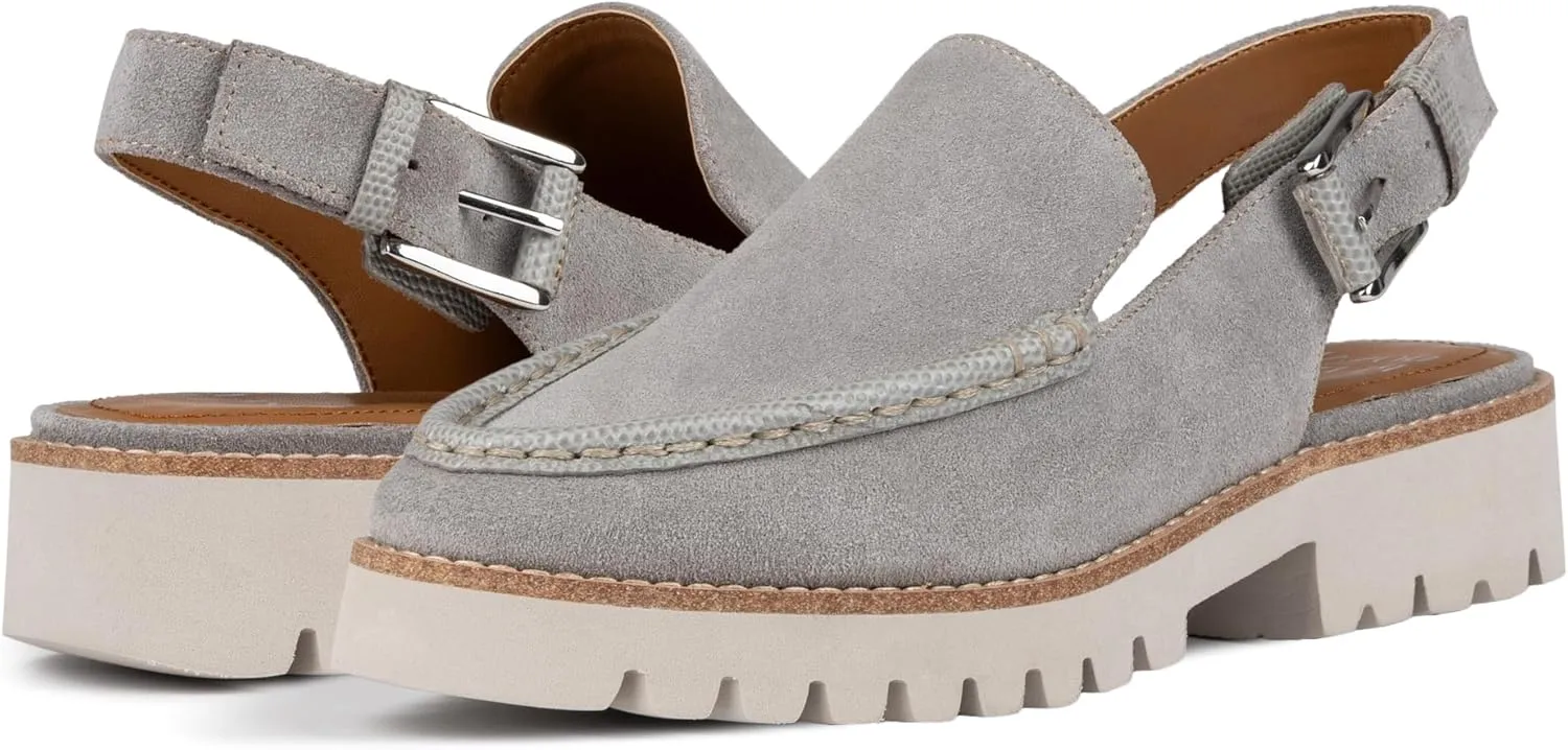 Donald Pliner Women’s Essex Slingback Loafers for Women - Comfortable Women’s Shoes with EVA Lug Sole, Slingback Shoes