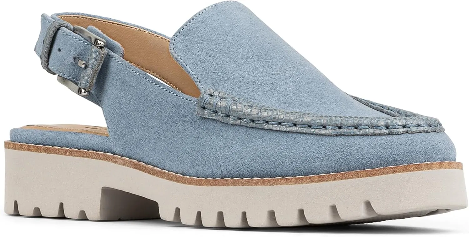 Donald Pliner Women’s Essex Slingback Loafers for Women - Comfortable Women’s Shoes with EVA Lug Sole, Slingback Shoes