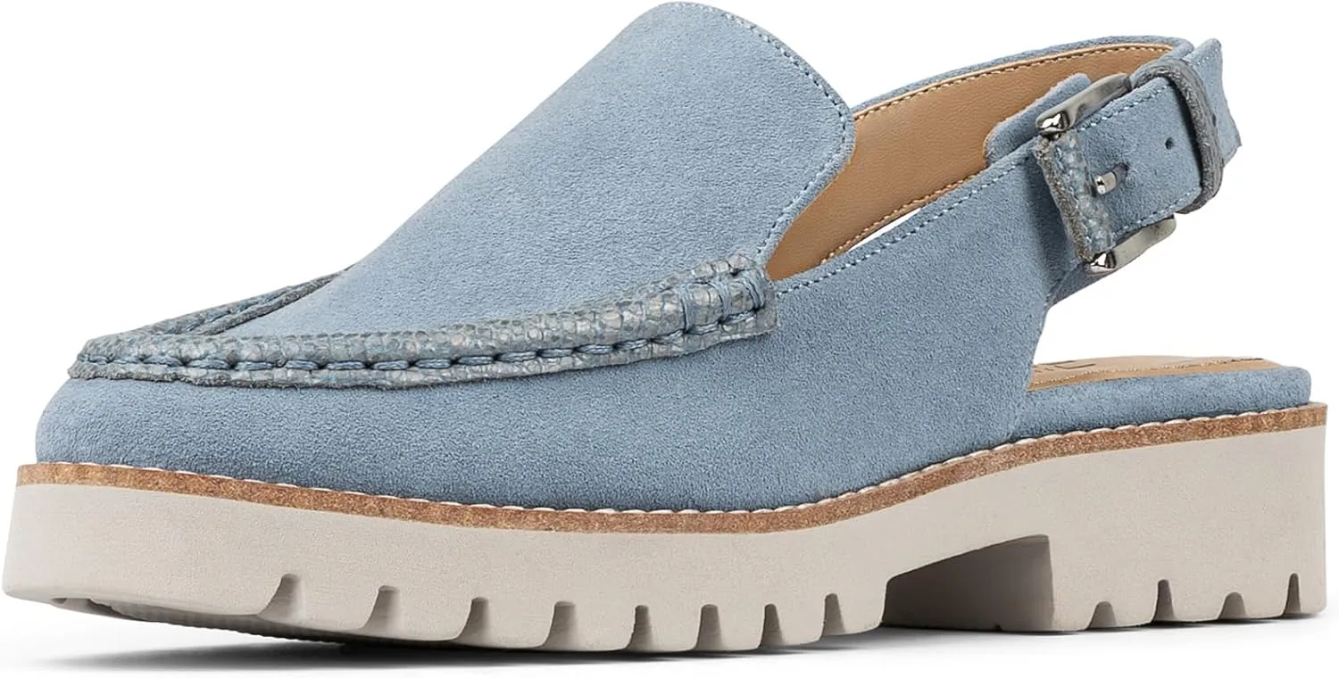 Donald Pliner Women’s Essex Slingback Loafers for Women - Comfortable Women’s Shoes with EVA Lug Sole, Slingback Shoes