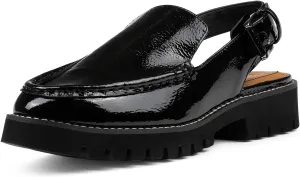 Donald Pliner Women’s Essex Slingback Loafers for Women - Comfortable Women’s Shoes with EVA Lug Sole, Slingback Shoes