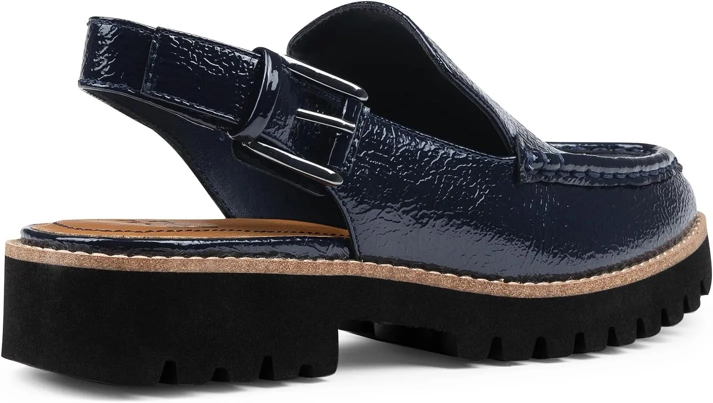 Donald Pliner Women’s Essex Slingback Loafers for Women - Comfortable Women’s Shoes with EVA Lug Sole, Slingback Shoes