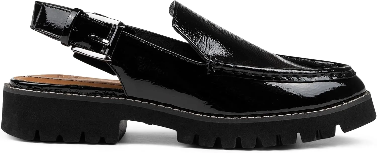 Donald Pliner Women’s Essex Slingback Loafers for Women - Comfortable Women’s Shoes with EVA Lug Sole, Slingback Shoes