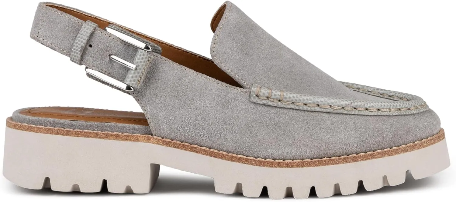 Donald Pliner Women’s Essex Slingback Loafers for Women - Comfortable Women’s Shoes with EVA Lug Sole, Slingback Shoes