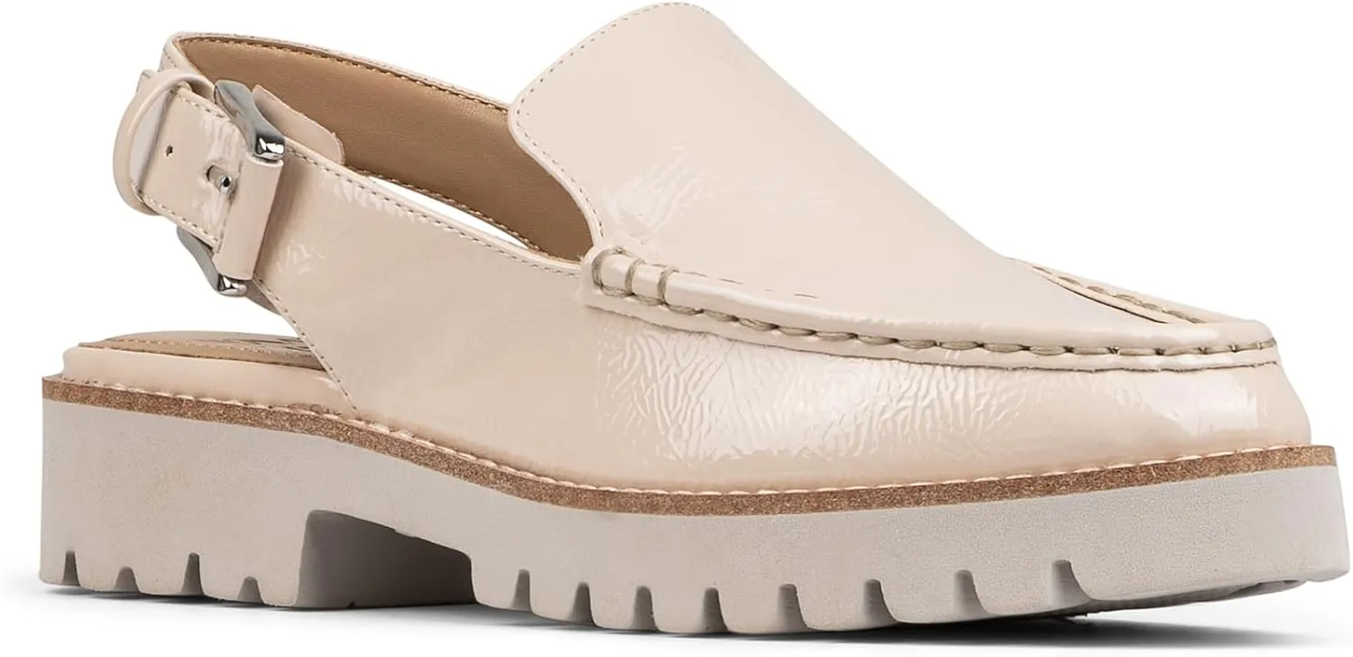 Donald Pliner Women’s Essex Slingback Loafers for Women - Comfortable Women’s Shoes with EVA Lug Sole, Slingback Shoes